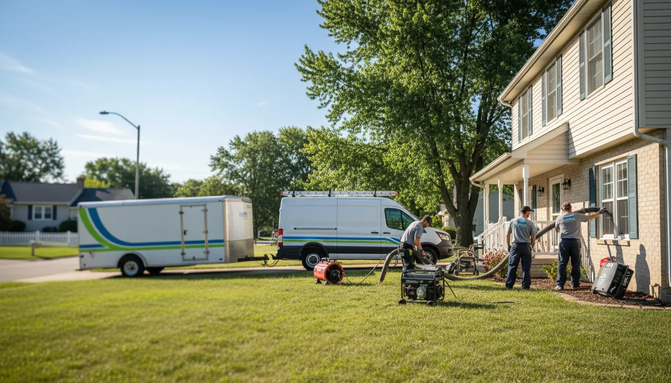 Flooded Basement Restoration And Cleanup With Repair in Nelson, NE near me